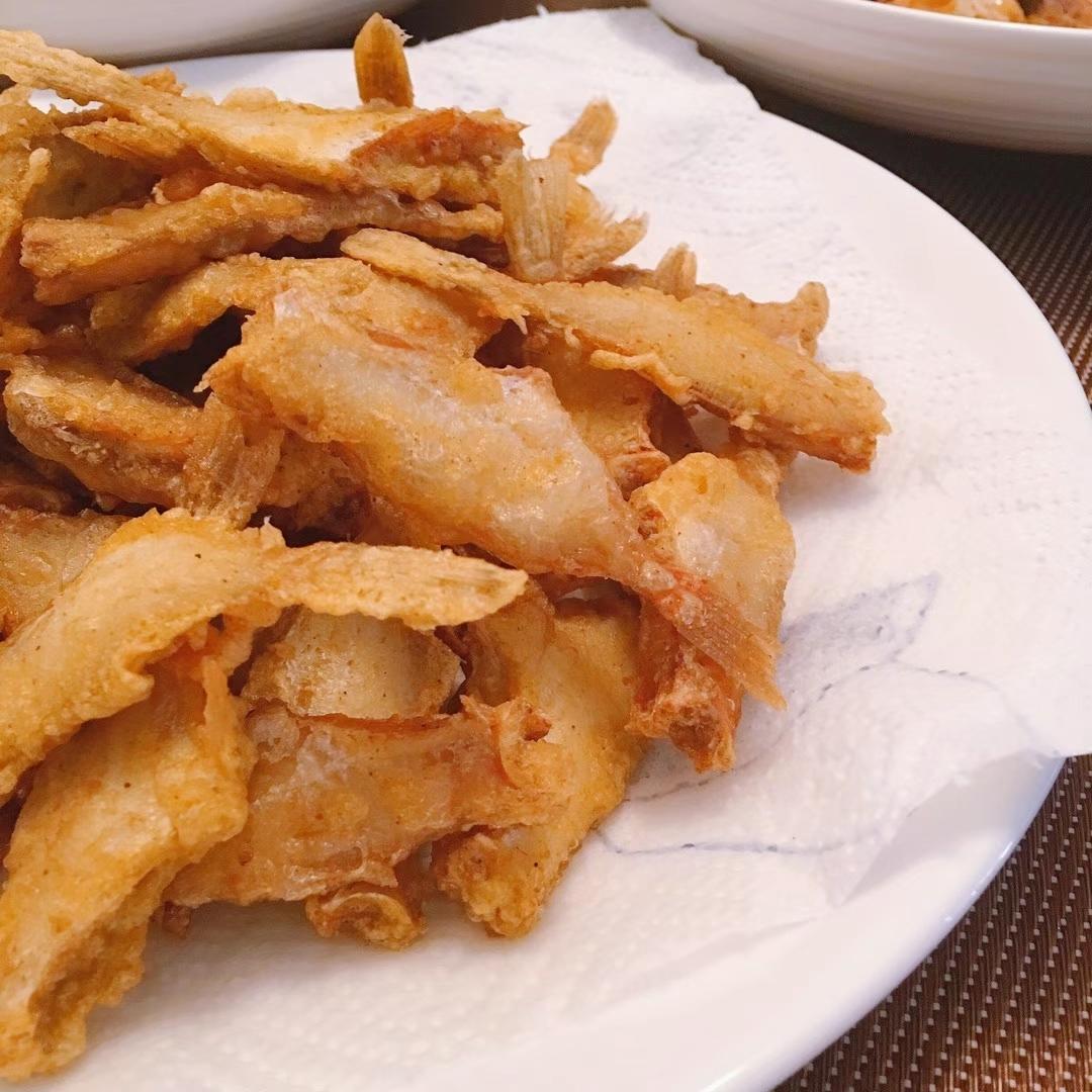 干炸小扒皮鱼的做法