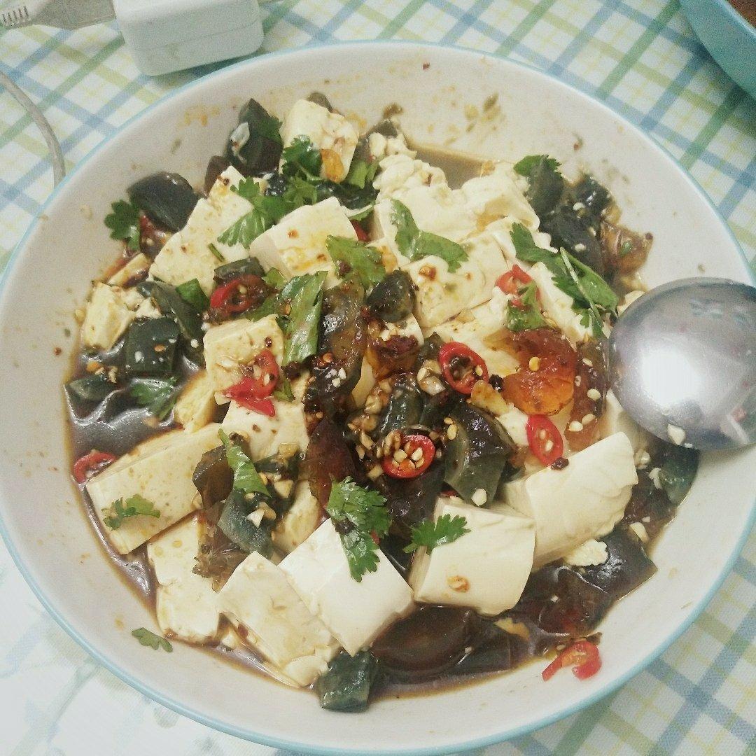 手机用户6517_5dcy做的松花蛋拌豆腐