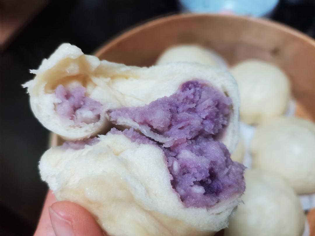 芋泥包子
