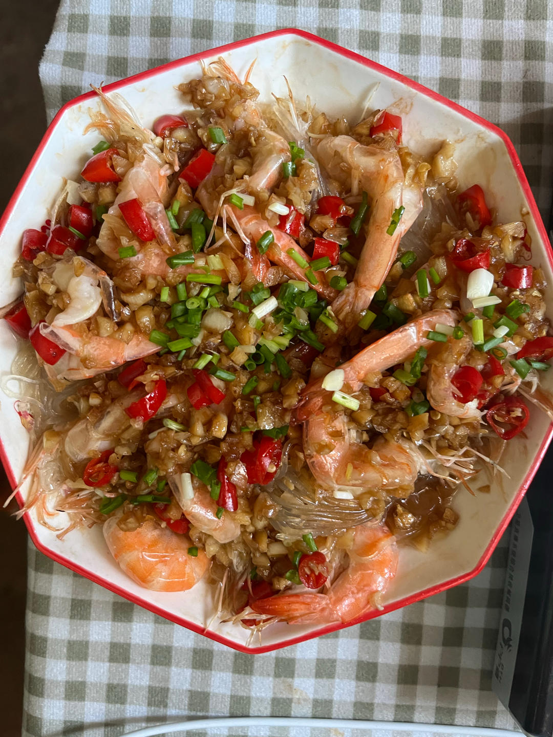 蒜蓉粉丝开背虾