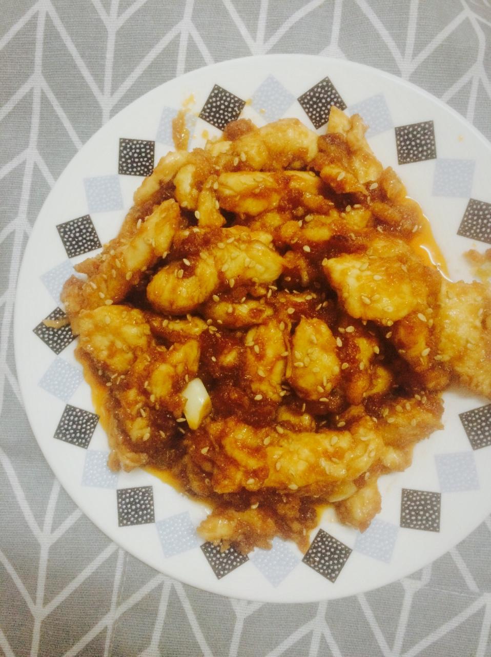经典糖醋汁——糖醋鸡胸肉