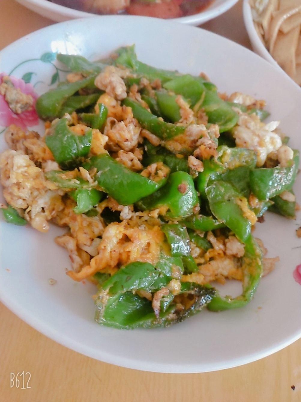 青椒炒鸡蛋