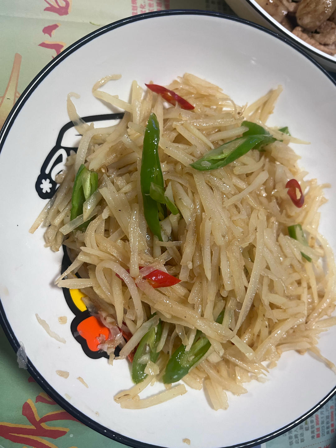 醋溜土豆丝（家庭版小炒）