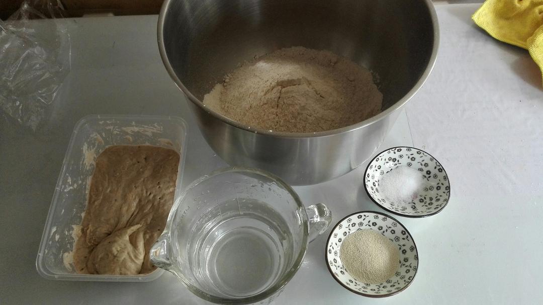 纯奶手撕吐司的做法 步骤1