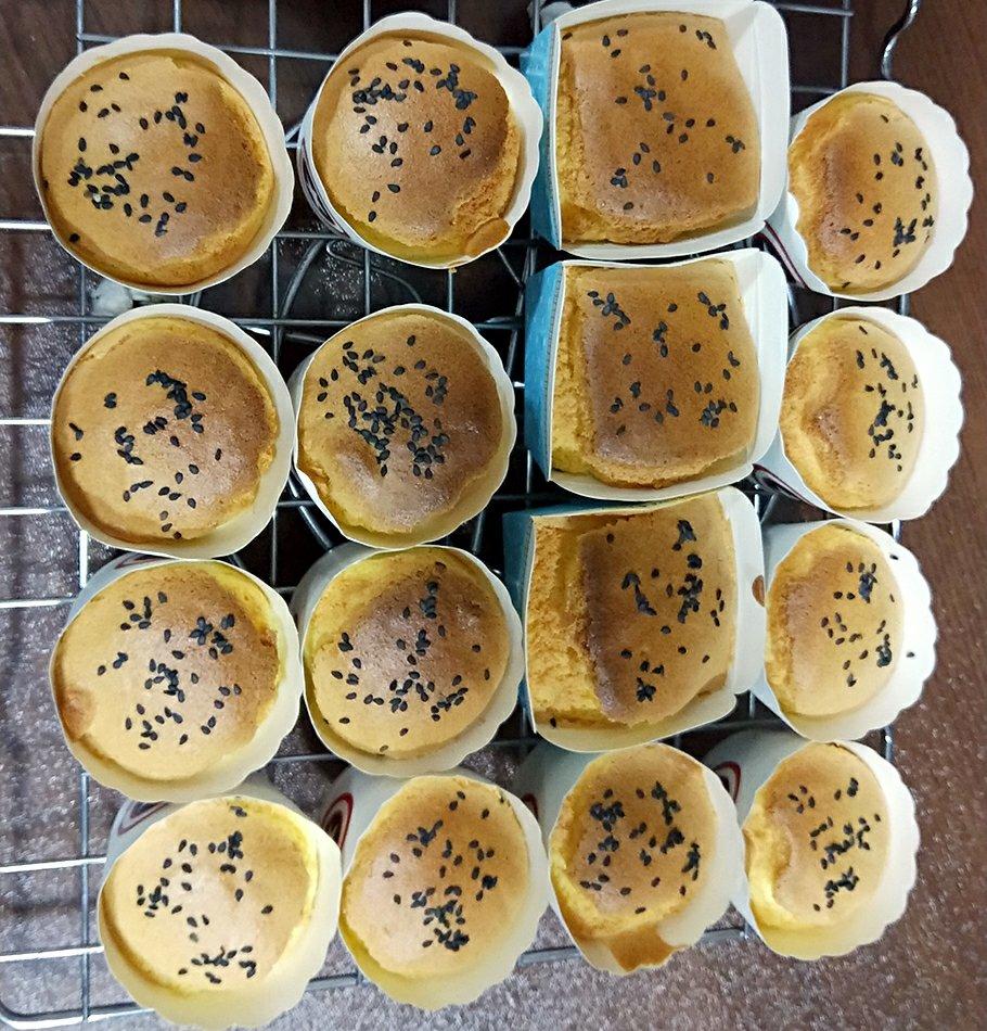 蛋香十足の海绵杯子蛋糕，伴手礼好选择。