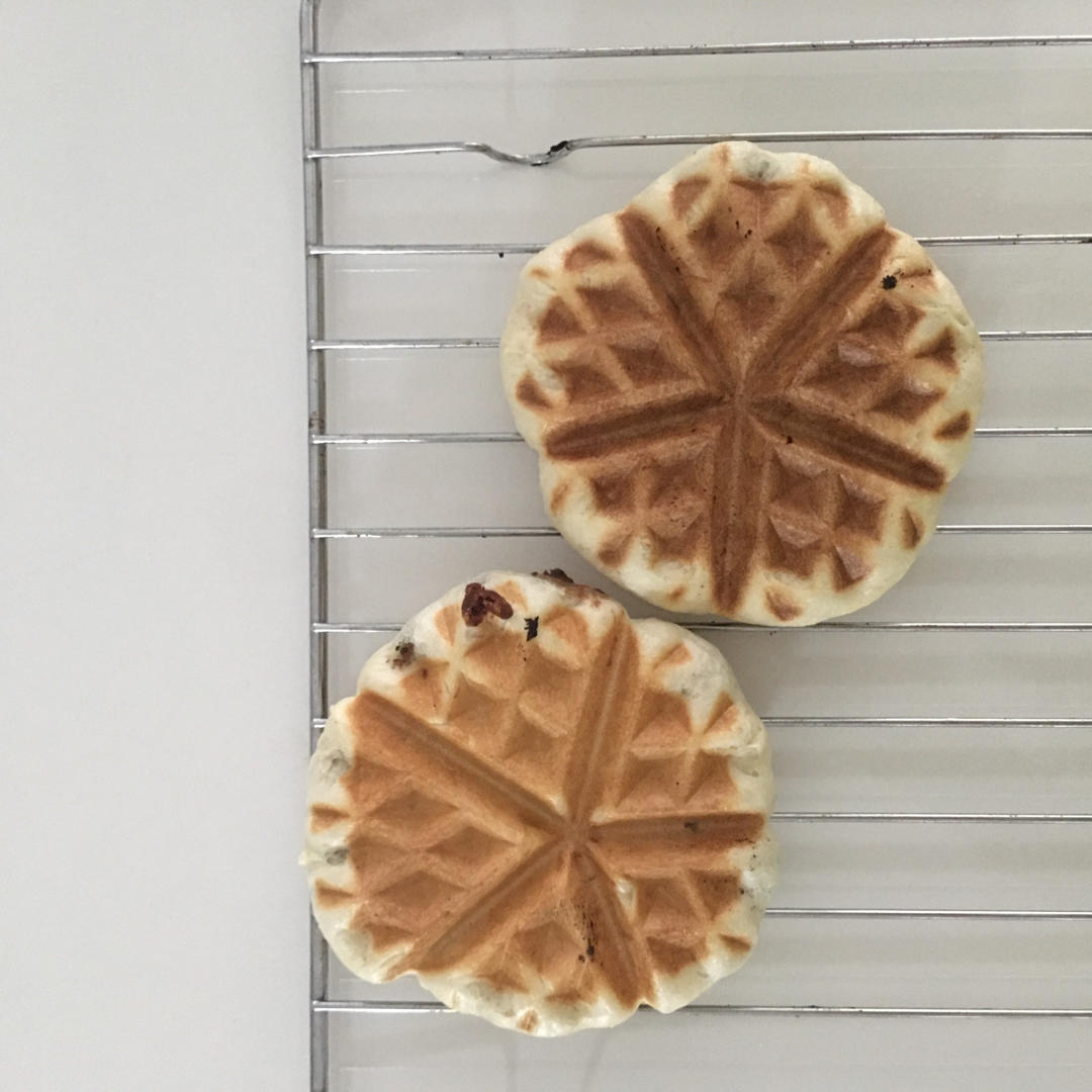 无油低糖华夫饼的各种变身