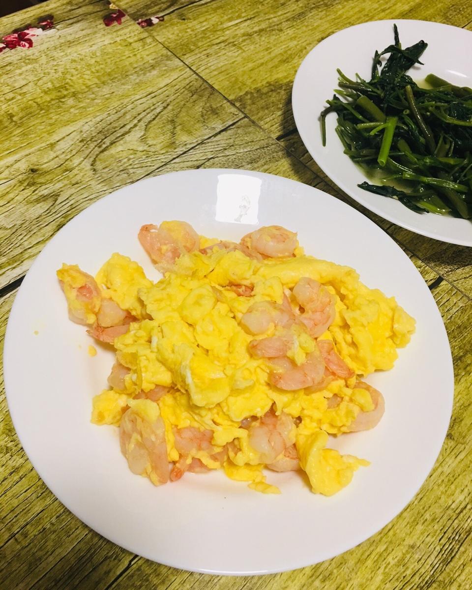 老公吃了赞不绝口的虾仁滑蛋