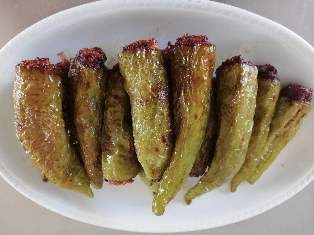 青椒包肉