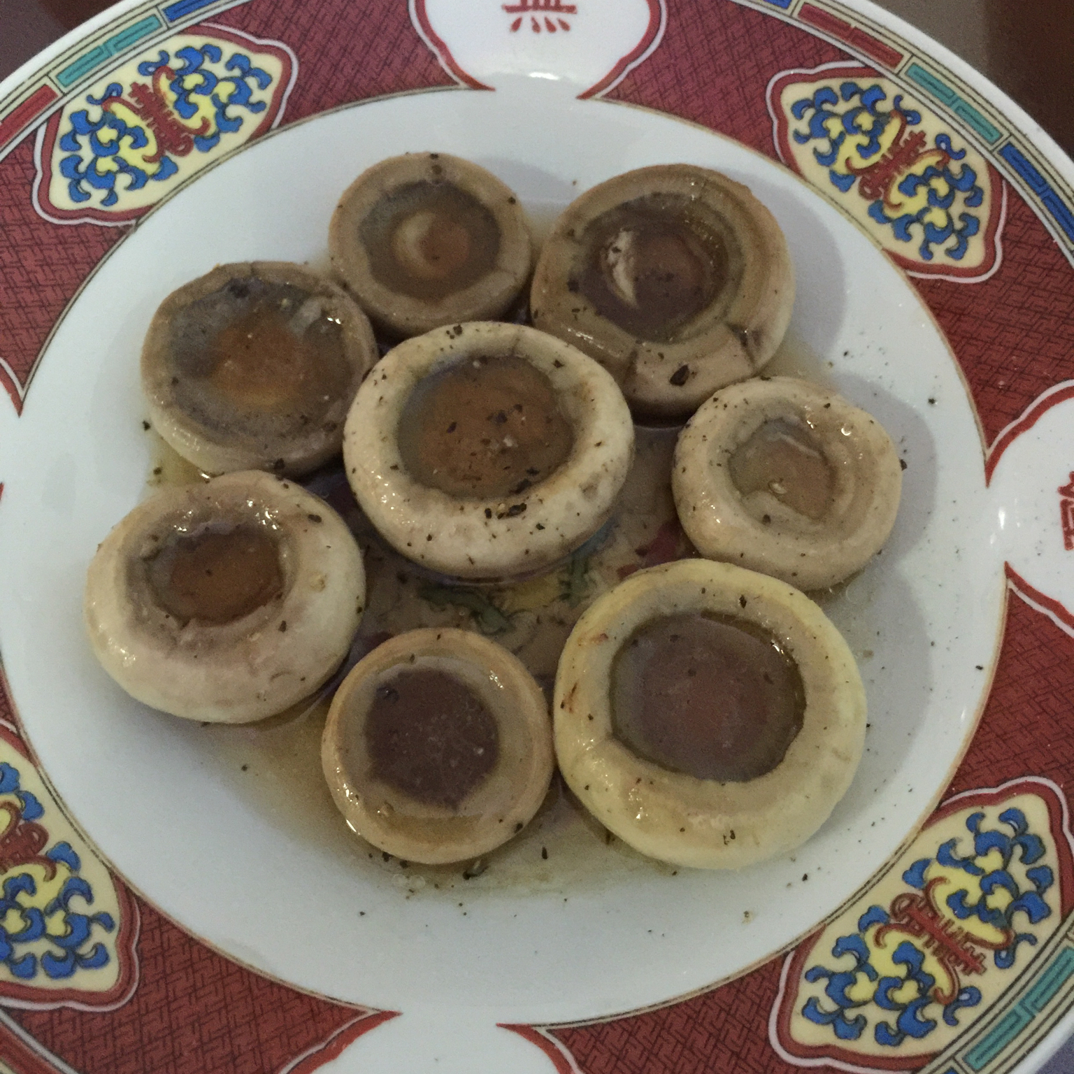 保留最原始鲜味儿的煎口蘑