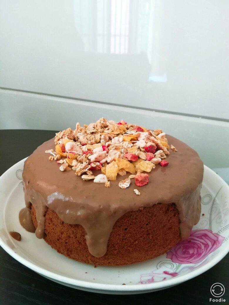 巧克力爆浆戚风