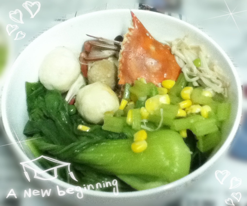 营养海鲜面