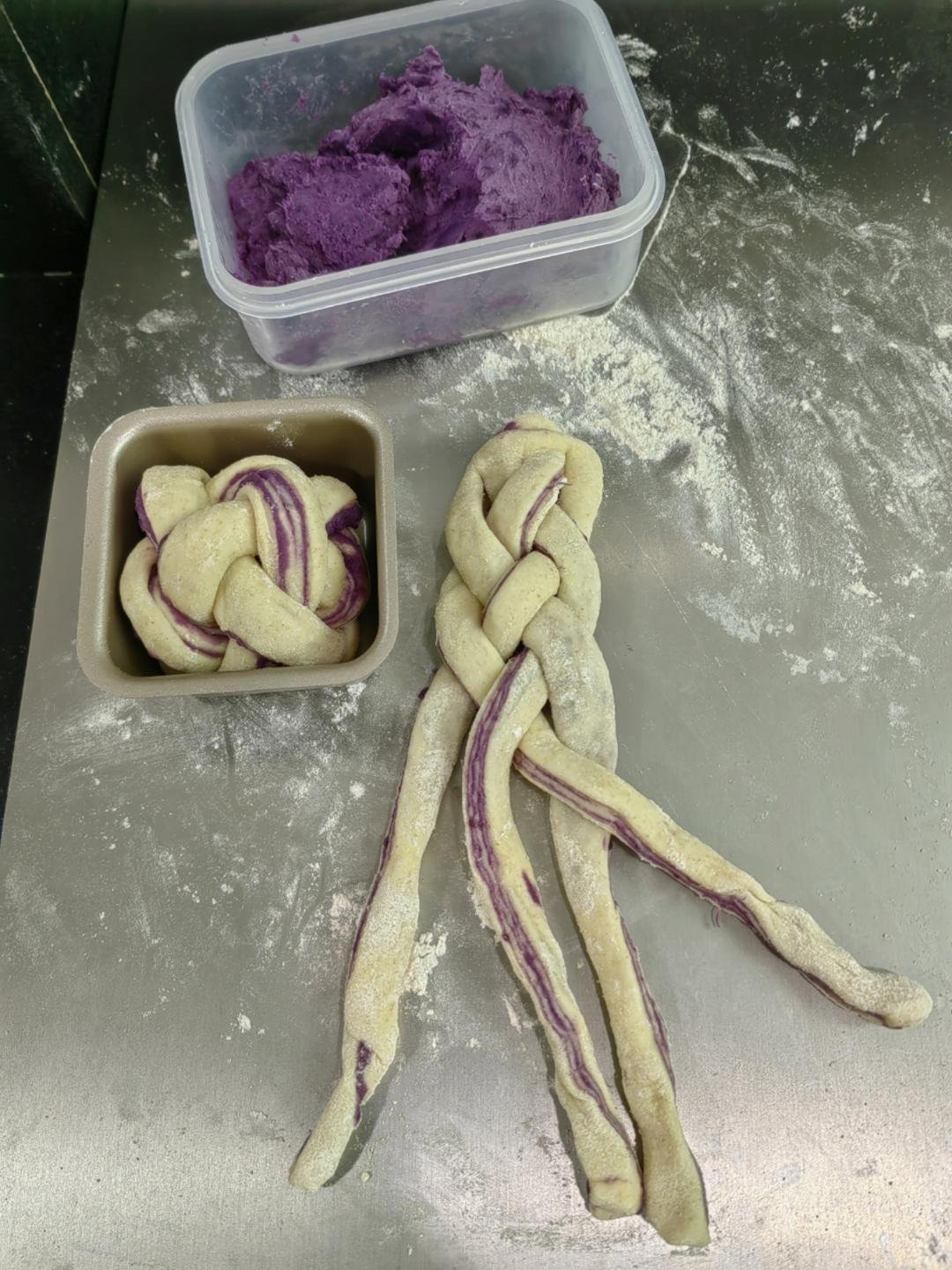 紫薯迷你小吐司