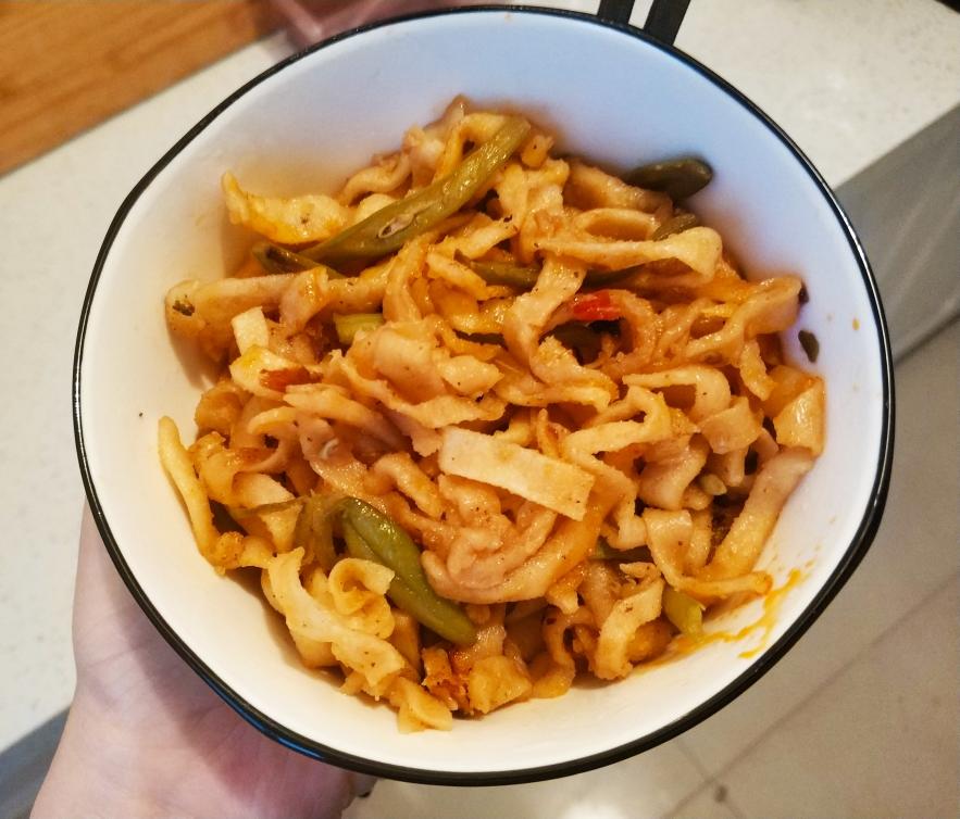 好吃的豆角焖面