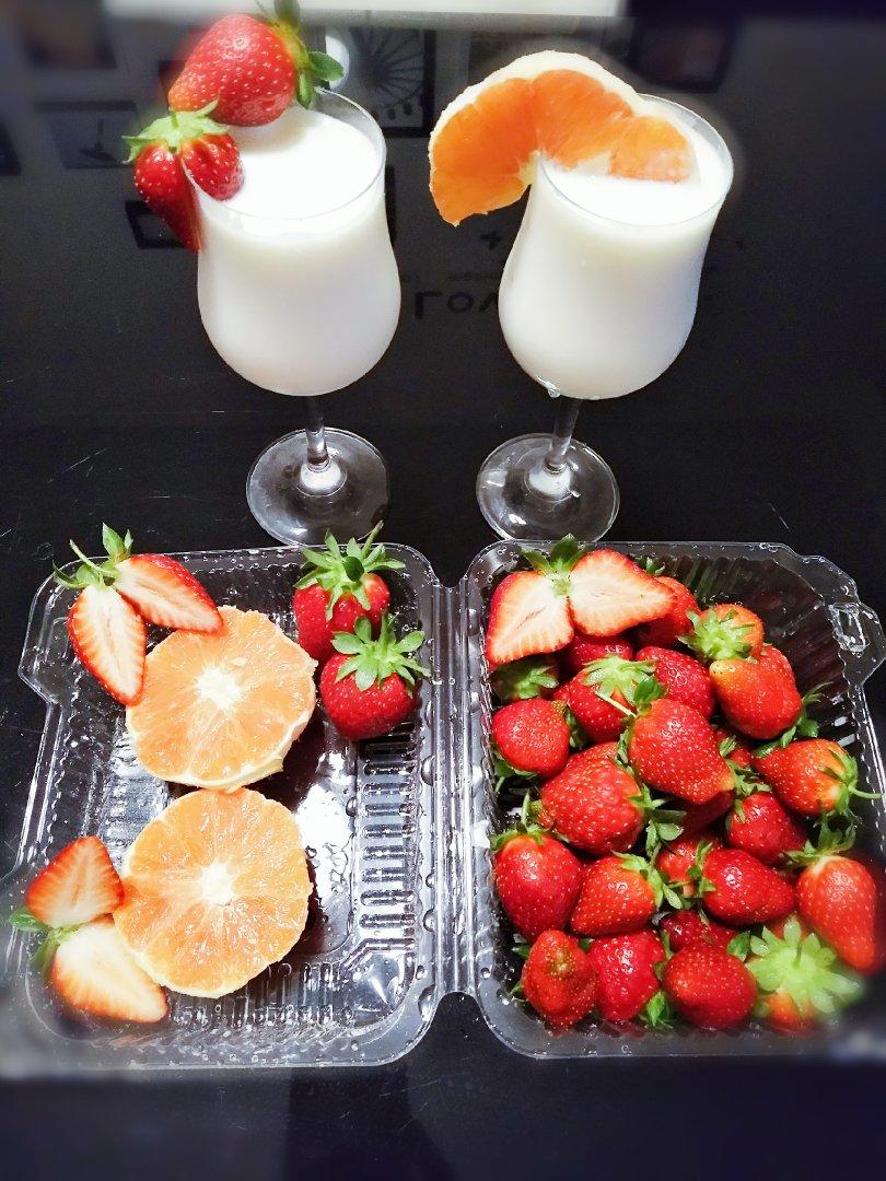 【草莓果盘-给冬天来点颜色】