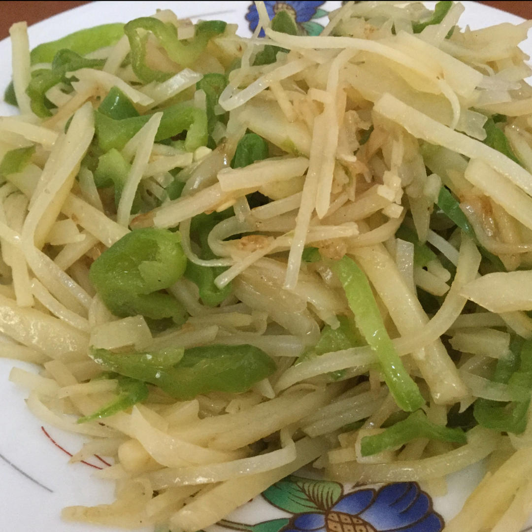 青椒土豆丝
