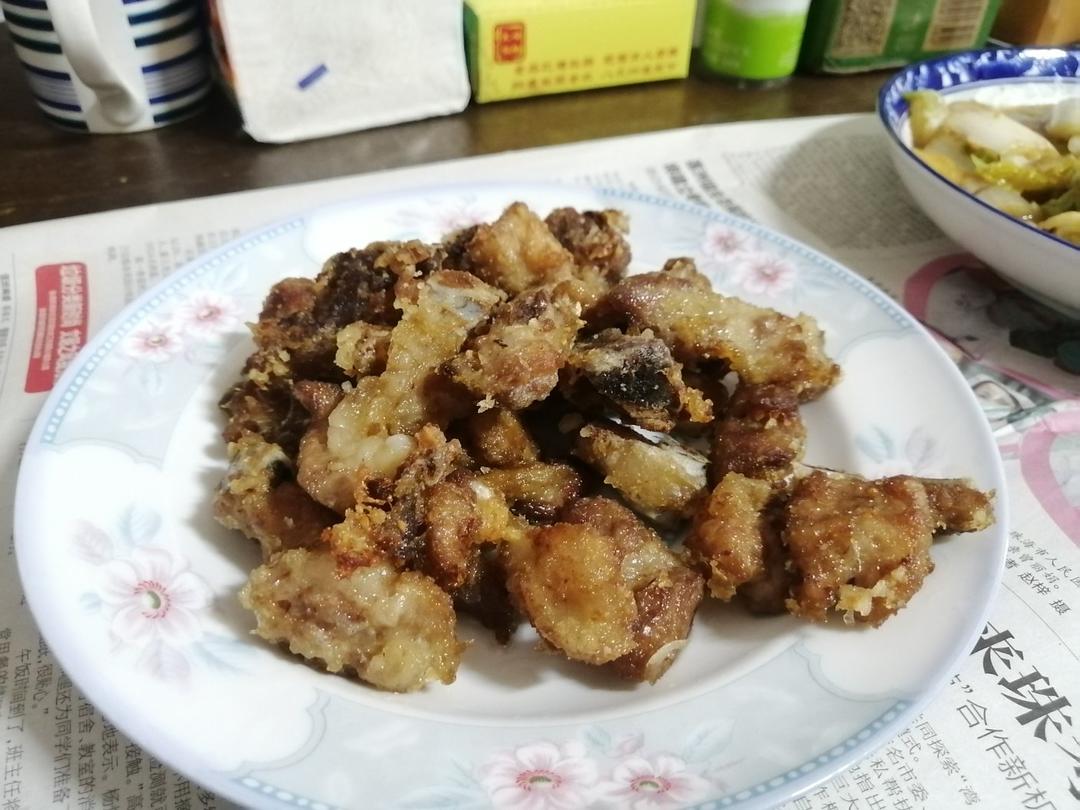 金牌蒜香排骨（先蒸后炸版）