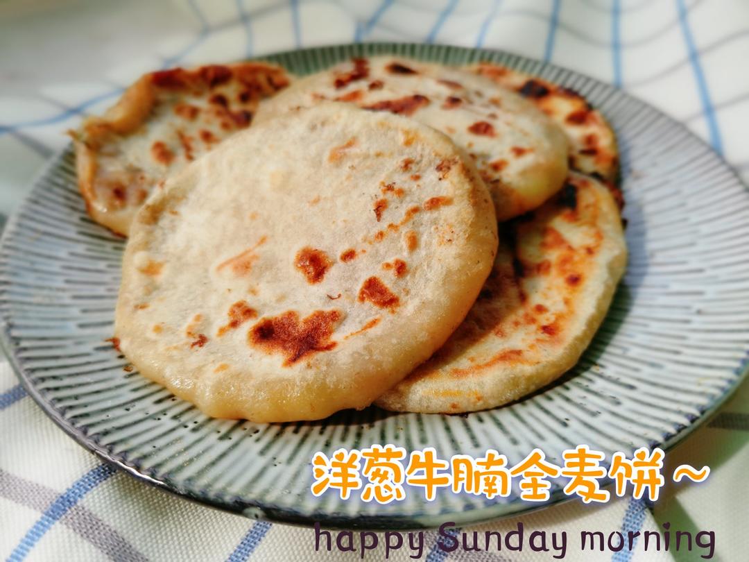 减脂健身版~薄皮韭菜鸡蛋豆腐饼（全麦少油高蛋白）