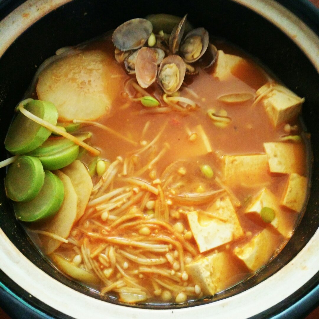 小橘子yo做的大酱汤