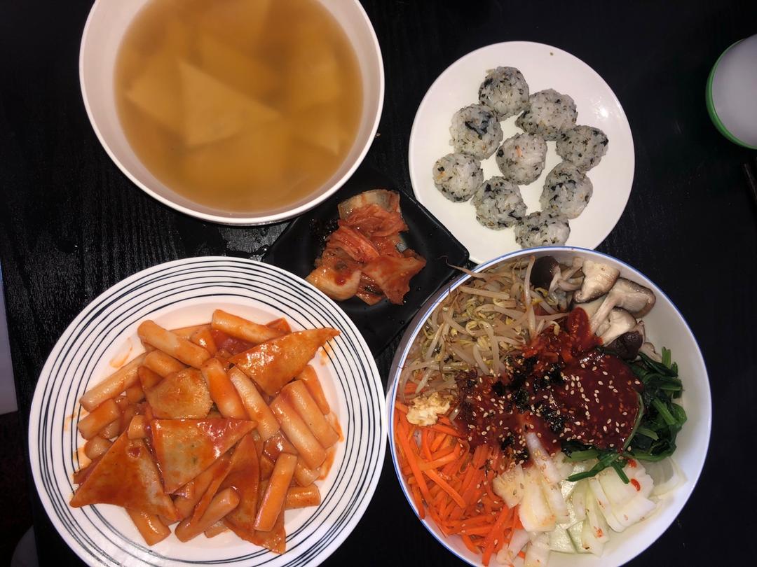 家庭版 简易 石锅/铁锅 韩式拌饭