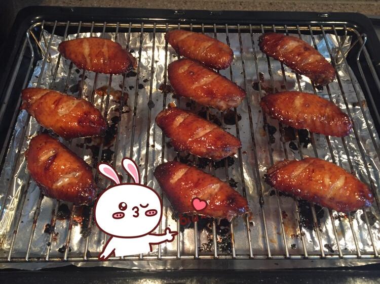 蜜汁鸡翅 Honey Coated Roast Chicken Wings