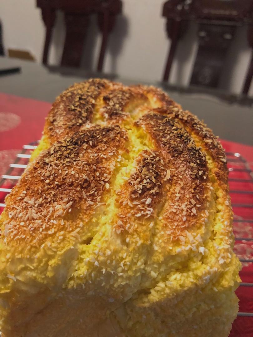 视频菜谱：做过几百次的椰蓉吐司面包