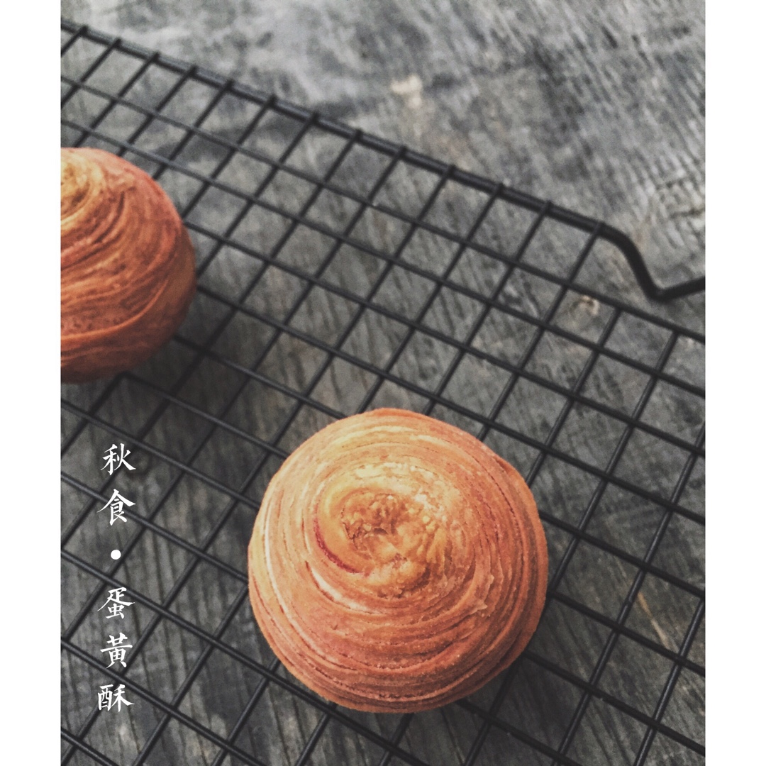 蛋黄酥~紫薯、抹茶、原味~花好月圆，中秋快乐~内附一次做六色蛋黄酥方法~