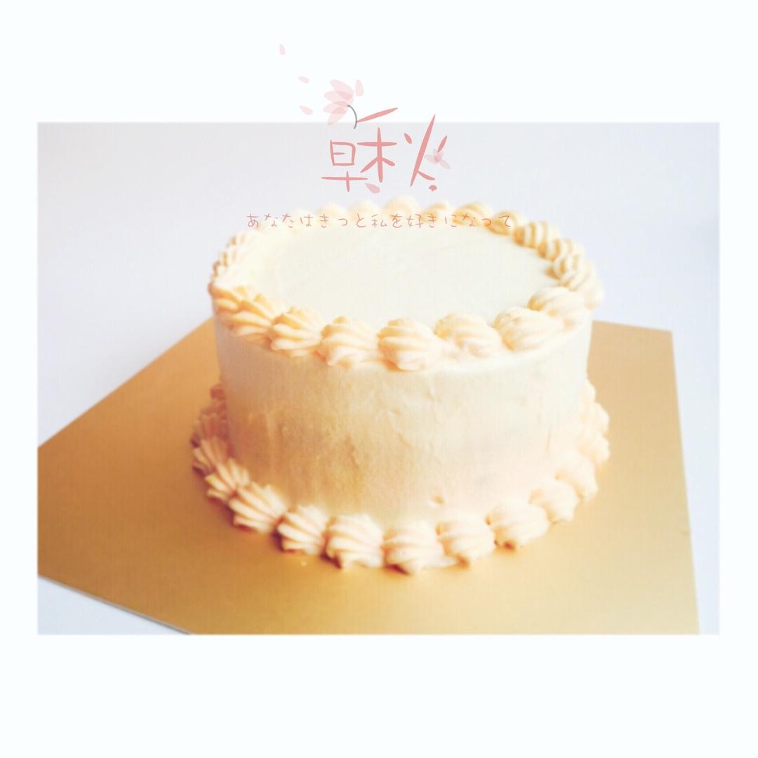 基础戚风（好记、适合奶油抹面、裱花的蛋糕体）