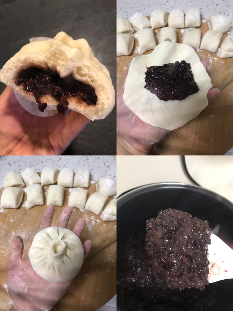 紫米包子