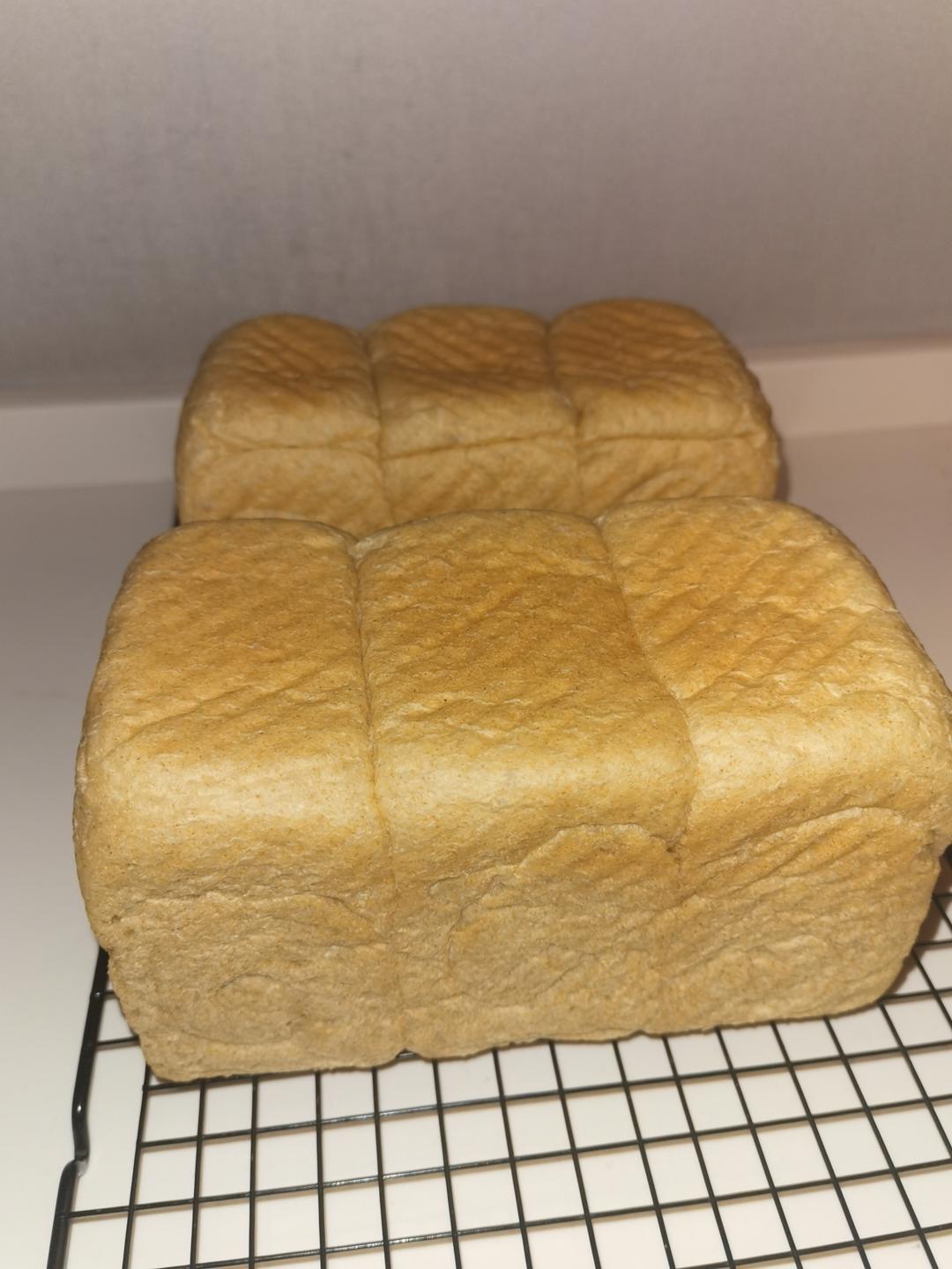 【有奖跟做】70%全麦吐司🍞（烫种➕波兰种）