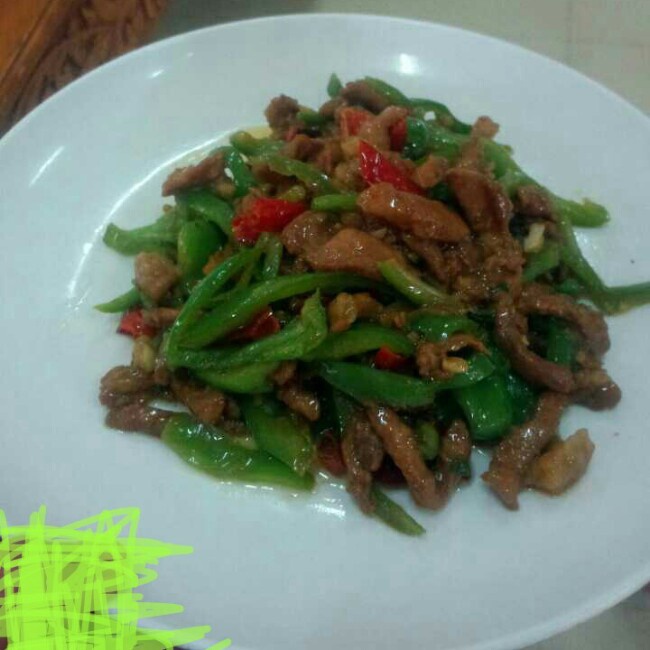 青椒肉丝