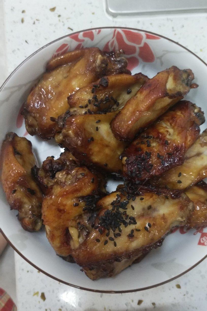 蜜汁鸡翅（烤箱）