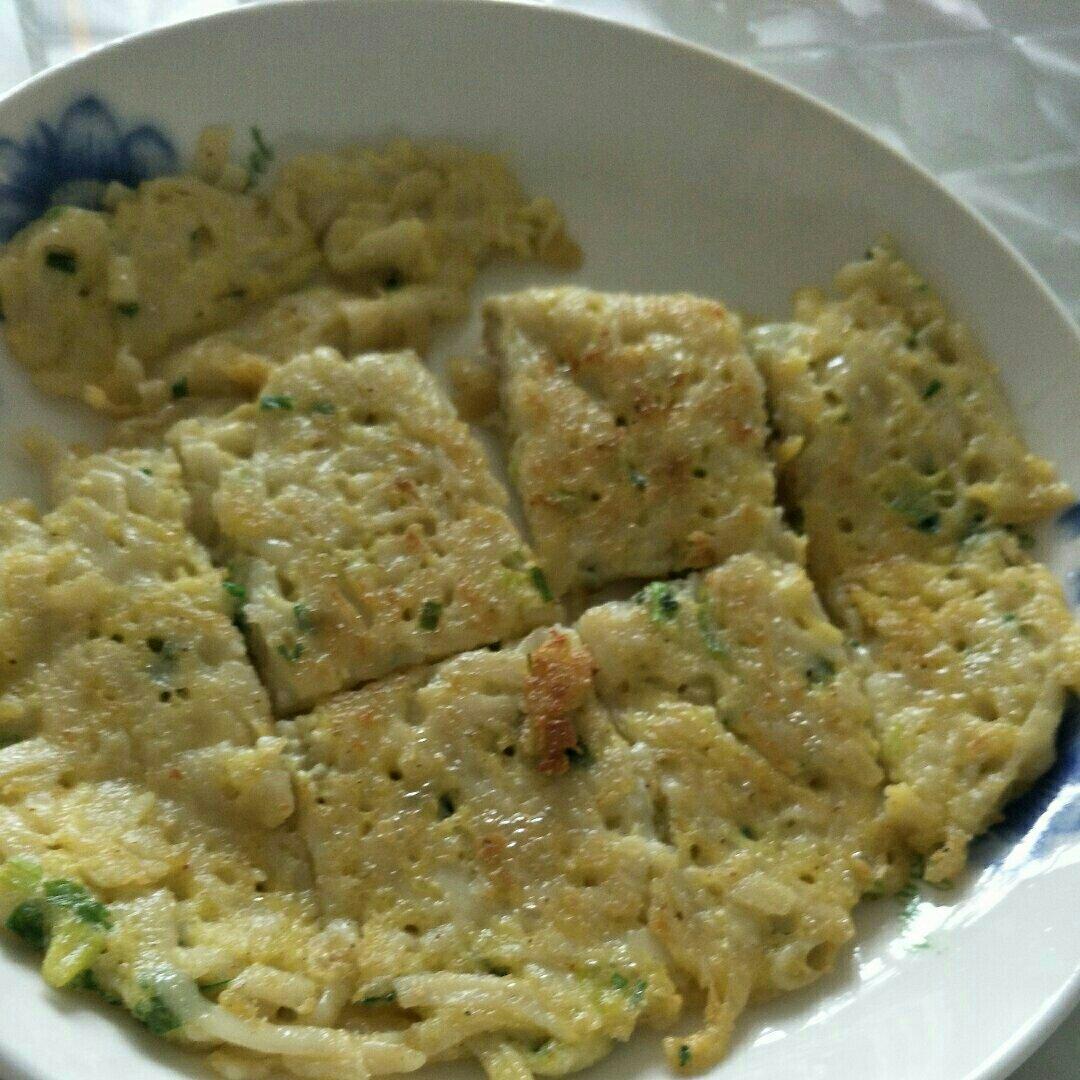 剩面条变身美味的早餐饼