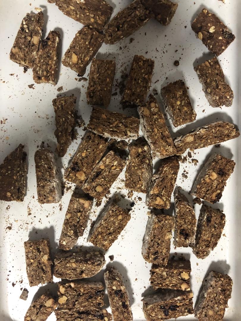【健康零食】燕麦坚果意式脆饼