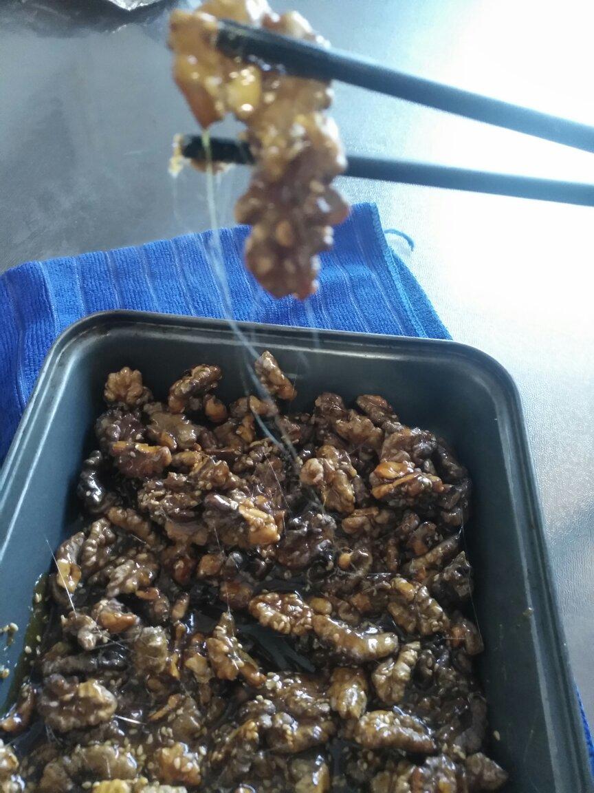 【琥珀核桃仁】冰糖无油不粘手