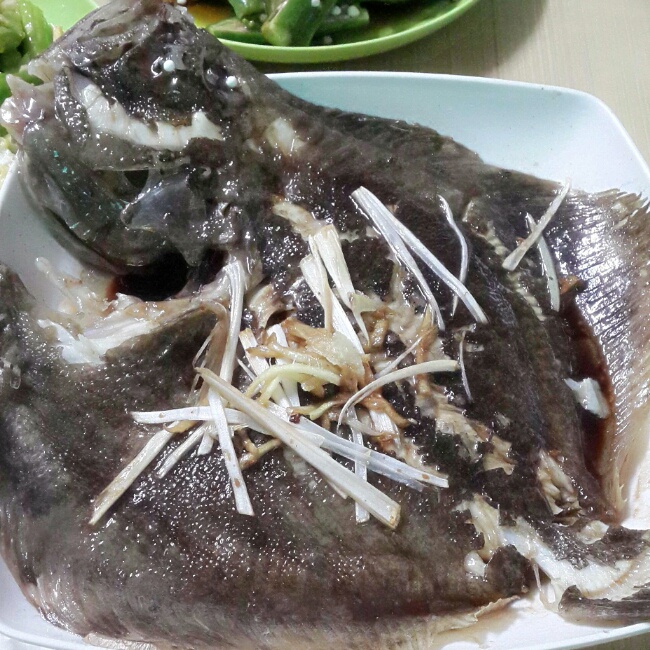 清蒸多宝鱼