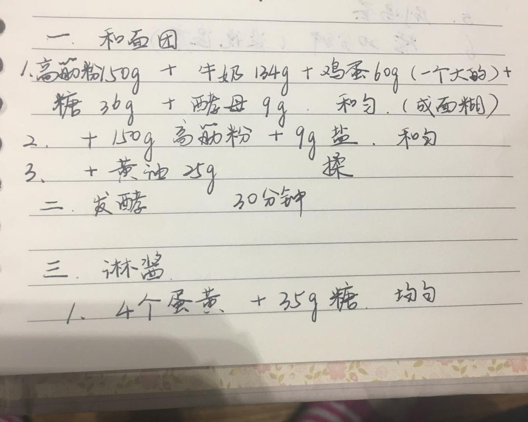 纯奶手撕吐司的做法 步骤1