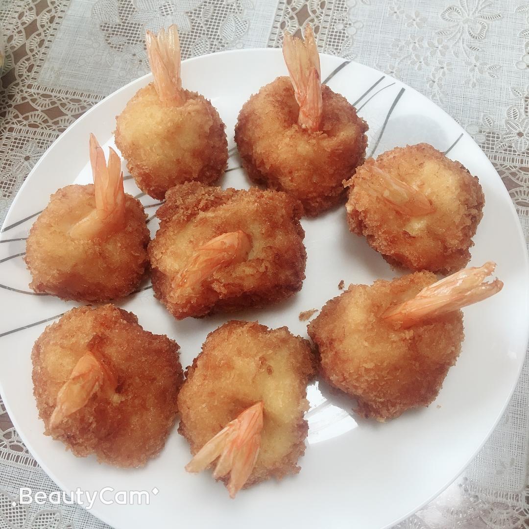 黄金虾球【外酥里嫩】