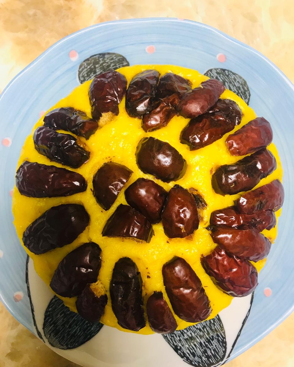 南瓜发糕 Steamed Pumpkin Cake