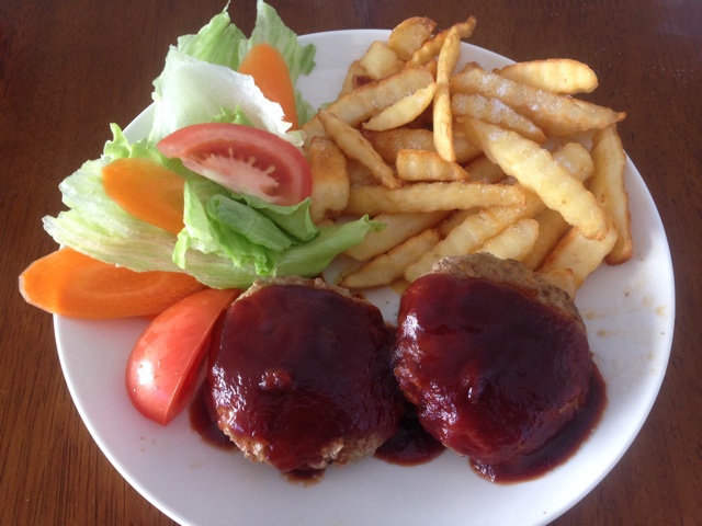 日式汉堡肉