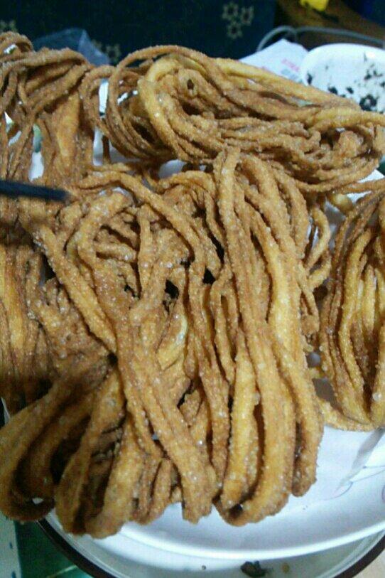 昔风筱月做的馓子