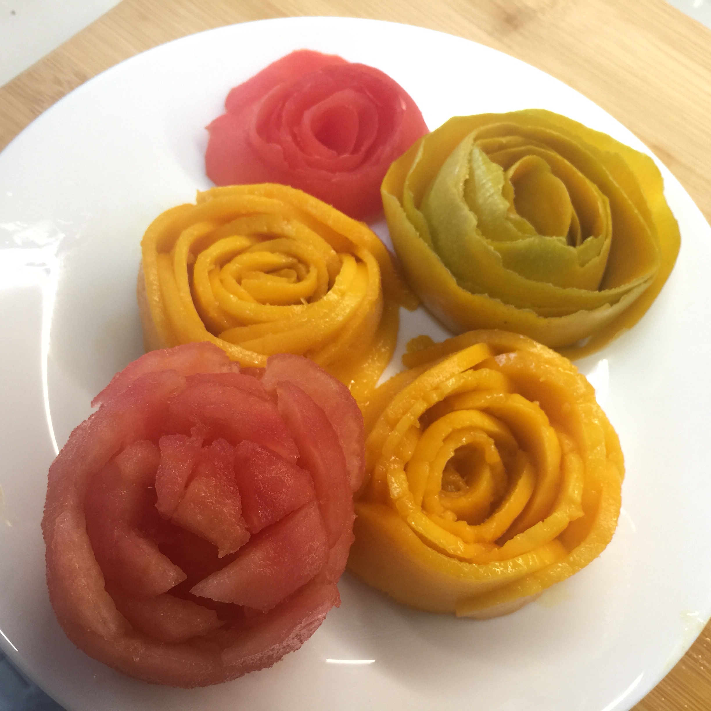 芒果花&番茄花的做法 步骤8