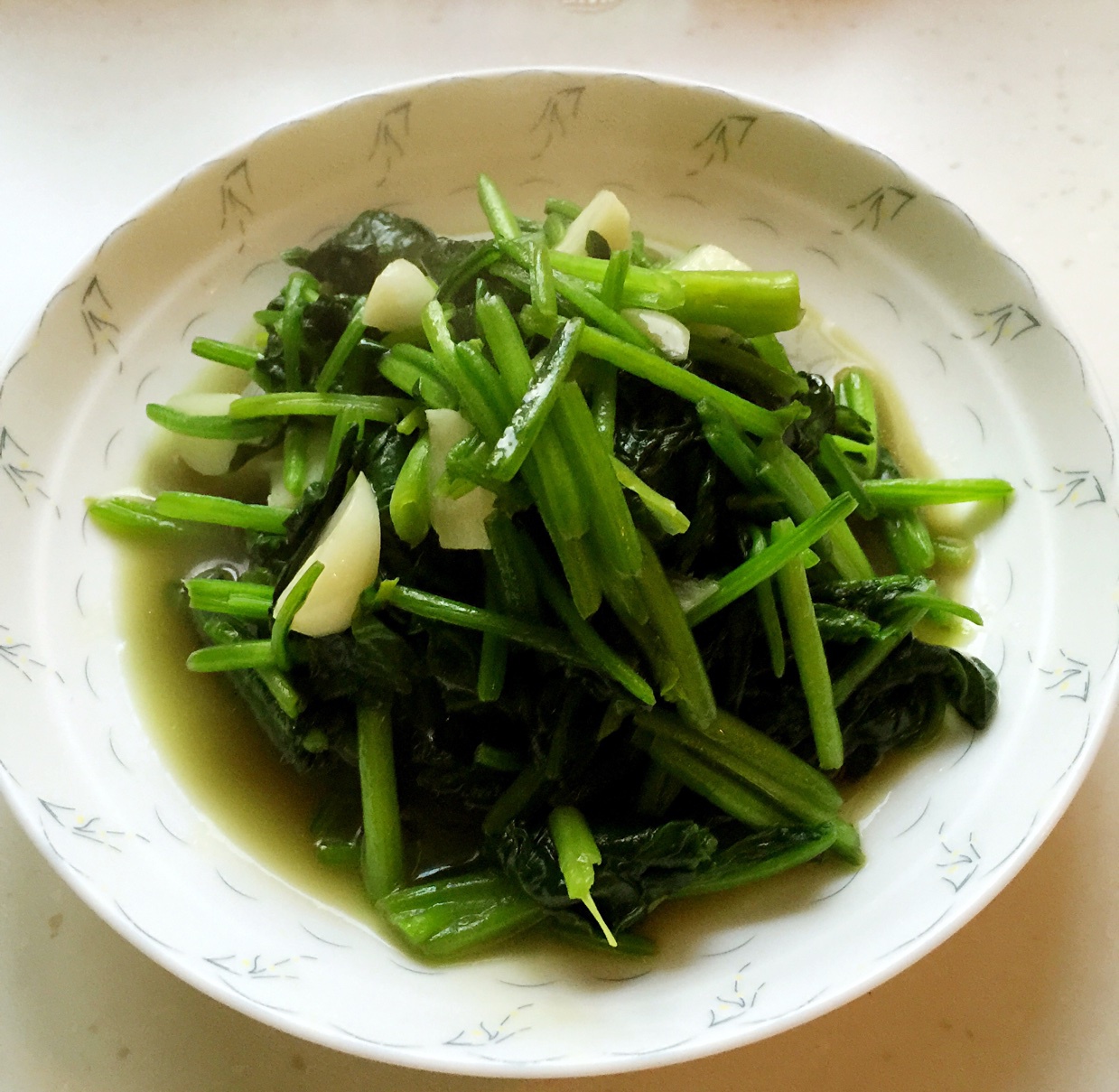 蒜蓉菠菜