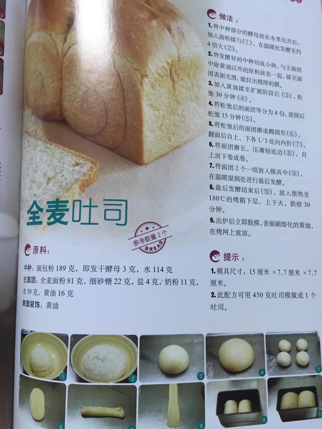 纯奶手撕吐司的做法 步骤1