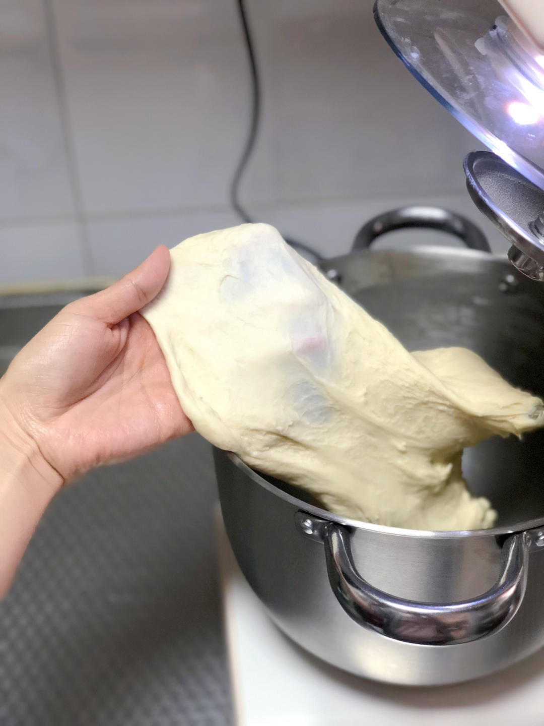 纯奶手撕吐司的做法 步骤1