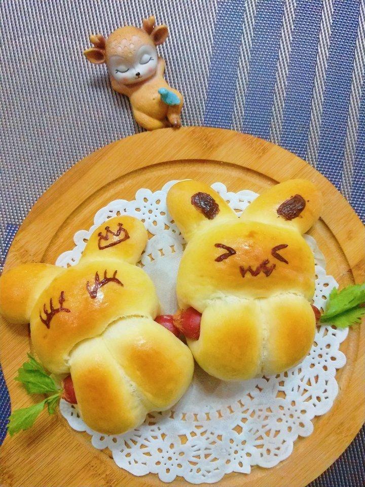小兔子热狗包