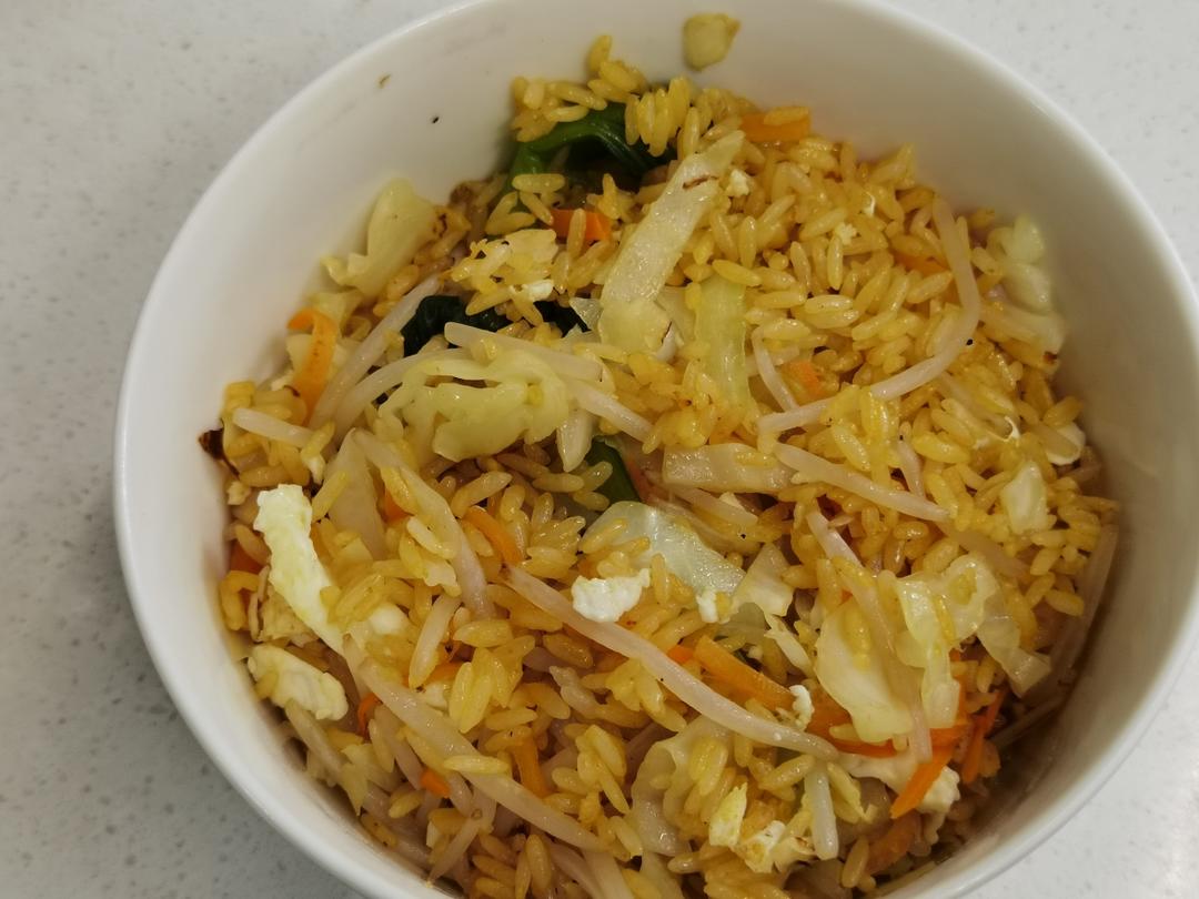 炒米饭蛋炒饭二十分钟快手家常