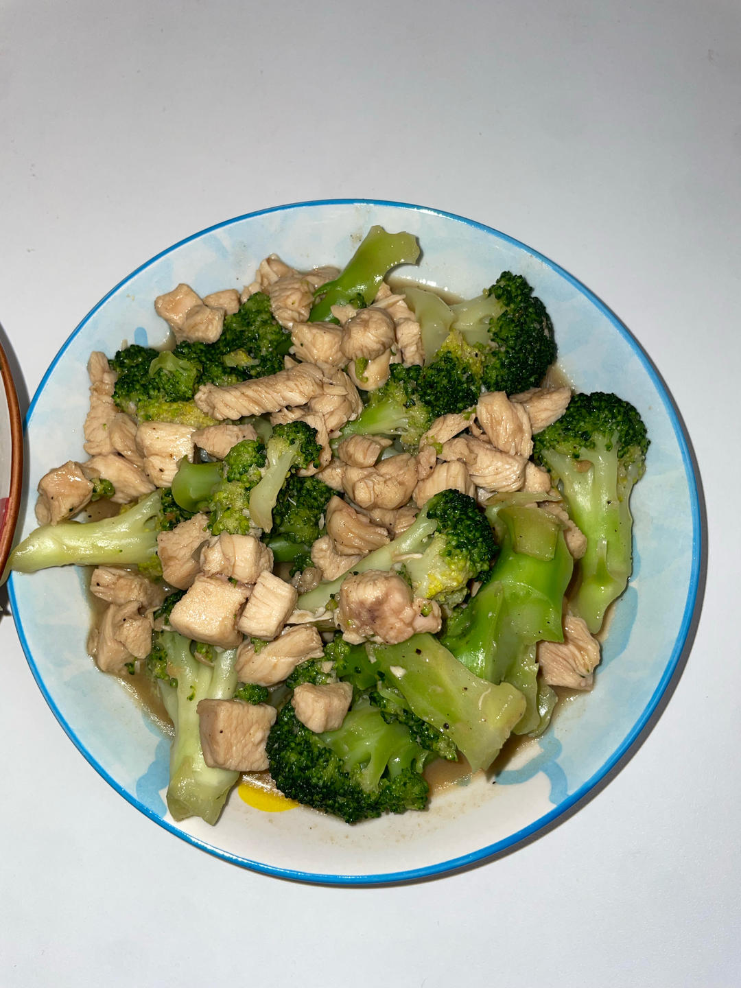 西蓝花炒鸡胸肉