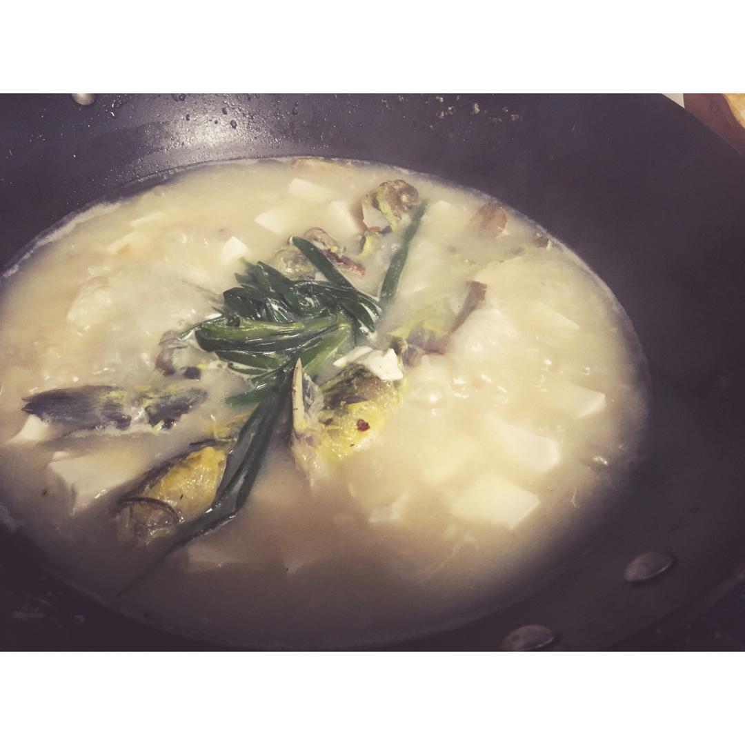 昂子鱼豆腐汤
