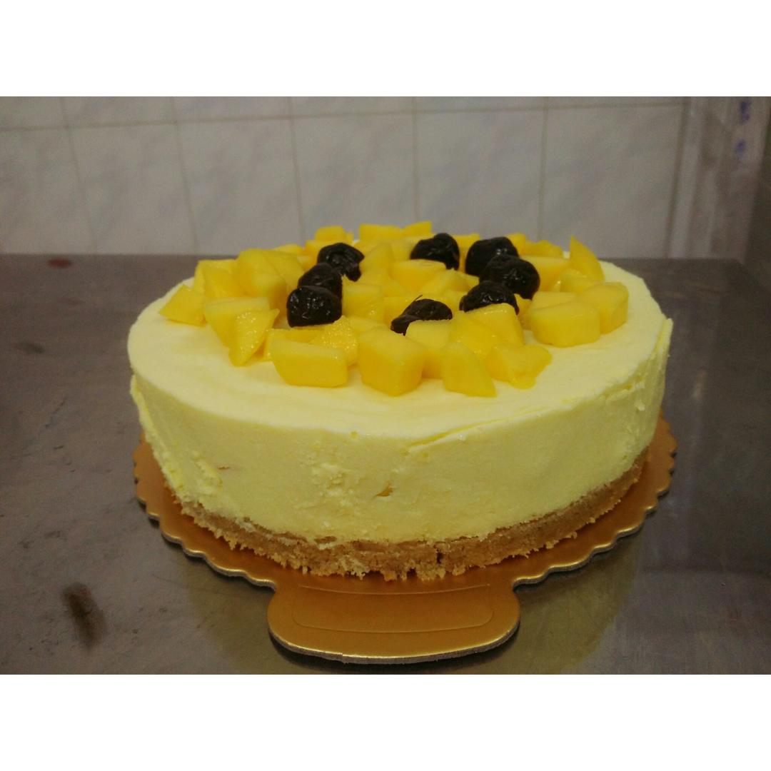 【视频】芒果慕斯（6寸） | 含镜面果胶配方