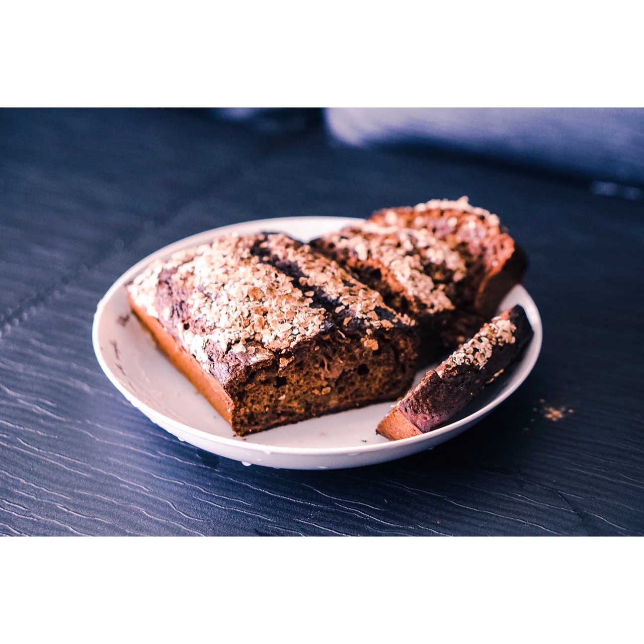 摩卡花生酥全麦快手面包丨健康·烘焙